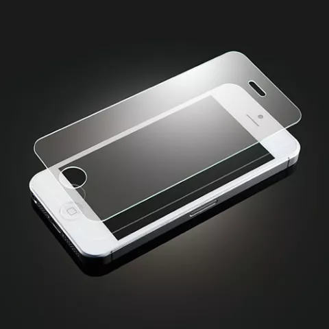 Protecteur en verre tremp&eacute; compatible avec iPhone 5 5s SE 2016