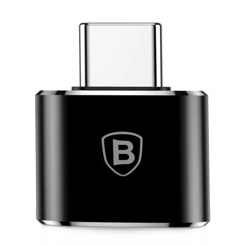 Adaptateur convertisseur Baseus USB-A vers USB-C - Noir