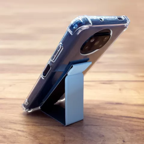 Wozinsky smartphone standard support de t&eacute;l&eacute;phone universel grip - Bleu fonc&eacute;
