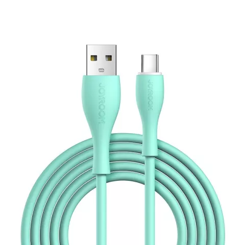 C&acirc;ble Joyroom C&acirc;ble de chargement USB-A vers USB-C QC - Vert menthe