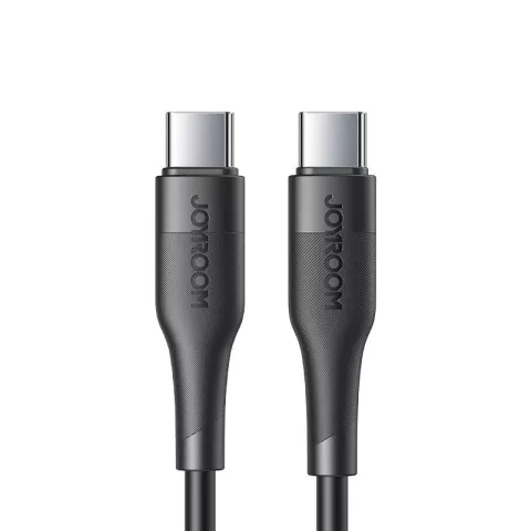 Joyroom C&acirc;ble de charge USB-C C&acirc;ble de charge rapide Chargeur PD QC 60W - Noir