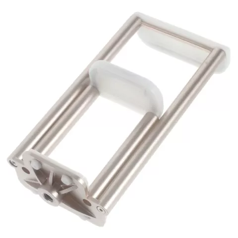 Support De Tablette De Support De T&eacute;l&eacute;phone De Tr&eacute;pied De B&acirc;ton De Selfie De Pince De Smartphone Universel - Argent