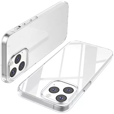 Coque en TPU compatible avec iPhone 13 Pro Max - transparente