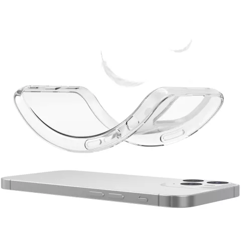 Coque en TPU compatible avec iPhone 13 Pro Max - transparente