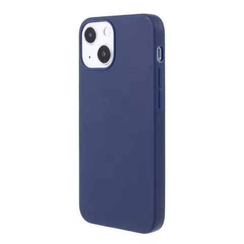 Coque fine en TPU compatible avec iPhone 13 - bleu