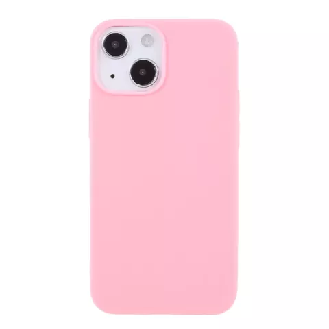 Coque fine en TPU pour iPhone 13 mini - rose