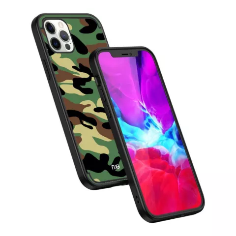 Army TPU Army Print Case compatible avec iPhone 13 Pro Max - vert