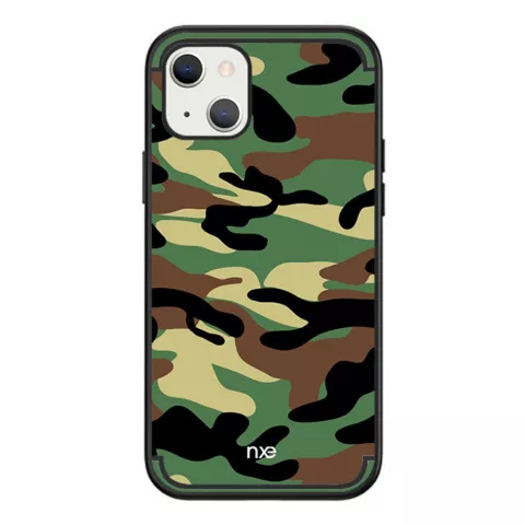 Coque Army TPU Army Print pour iPhone 13 mini - verte