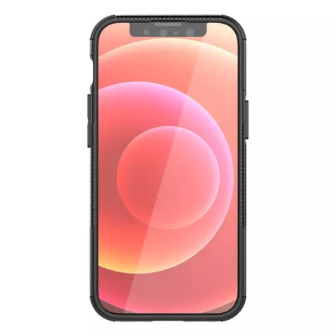 TPU antichoc avec &eacute;tui robuste compatible avec iPhone 13 mini - noir