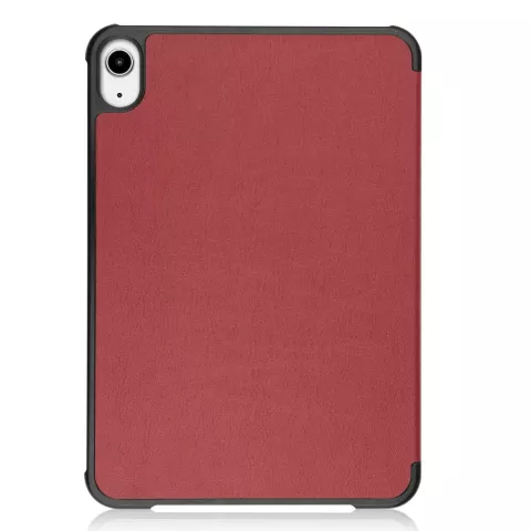 Housse &agrave; trois volets compatible avec iPad mini 6 (2021) et &agrave; l&#039;iPad mini 7 (2024) - rouge