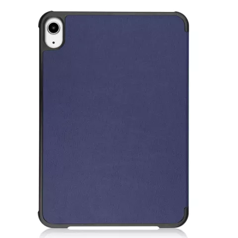 Housse &agrave; trois volets compatible avec iPad mini 6 (2021) et &agrave; l&#039;iPad mini 7 (2024) - bleue