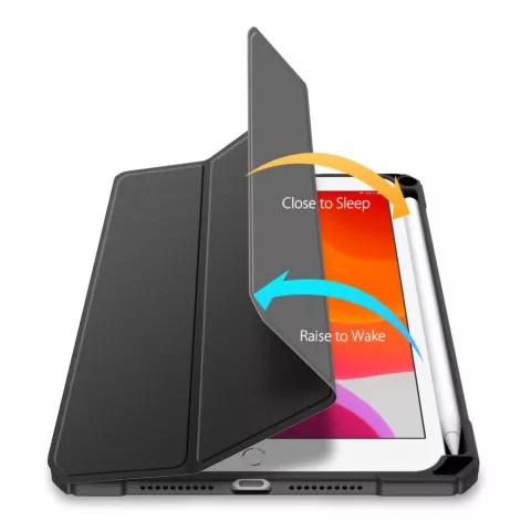 Dux Ducis Toby Slim Trifold cover compatible avec iPad mini 6 (2021) &amp; iPad mini 7 (2024) - noir