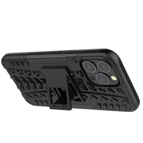 TPU antichoc avec coque robuste pour iPhone 13 Pro Max - noir