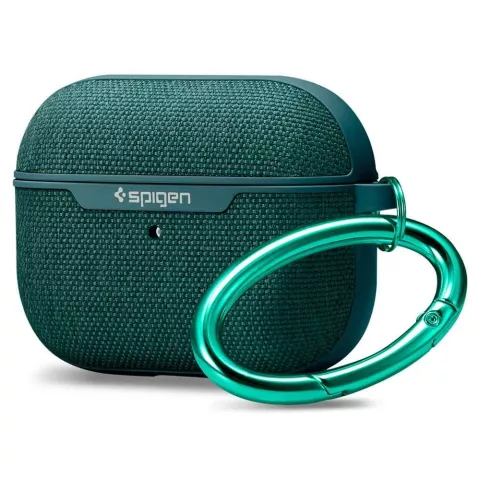 &Eacute;tui en tissu Spigen Urban Fit compatible avec AirPods Pro - vert