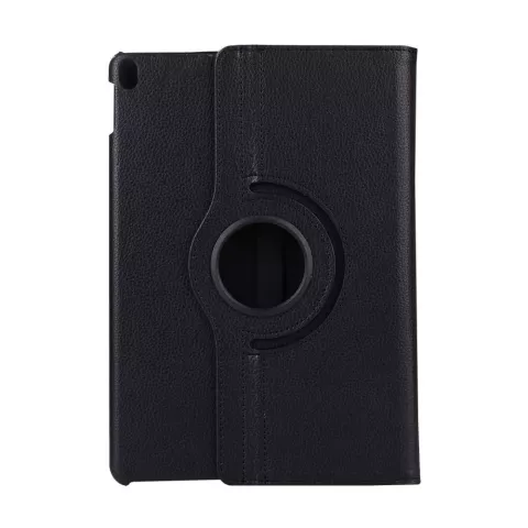 Housse en cuir artificiel Just in Case Rotating 360 compatible avec iPad 10.2 (2019 2020 2021) - noir