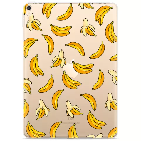 Just in Case Slim Housse banane en TPU pour iPad 10.2 (2019 2020 2021) - Transparente