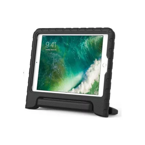 Just in Case Kids Case Stand EVA Cover pour iPad 9.7 (2017 2018) - Noir