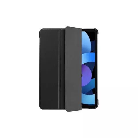 &Eacute;tui en cuir artificiel Just in Case Smart Tri-Fold compatible avec iPad Air 4 10.9 2020 &amp; iPad Air 5 2022 - noir