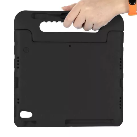 Just in Case Kids Case Stand EVA Cover pour iPad Air 4 10.9 2020 &amp; iPad Air 5 2022 - Noir