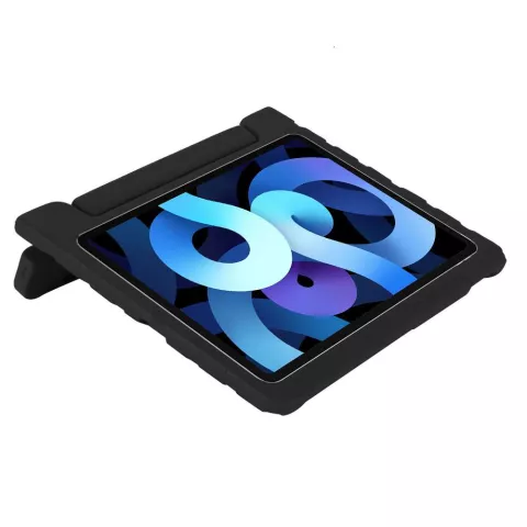 Just in Case Kids Case Stand EVA Cover pour iPad Air 4 10.9 2020 &amp; iPad Air 5 2022 - Noir