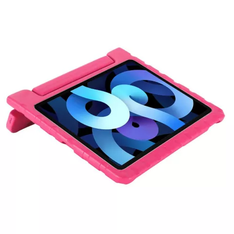 Just in Case Kids Case Stand Housse de protection EVA compatible avec iPad Air 4 10.9 2020 &amp; iPad Air 5 2022 - rose