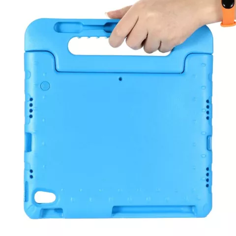 Just in Case Kids Case Stand &Eacute;tui EVA pour iPad Air 4 10.9 2020 &amp; iPad Air 5 2022 - Bleu