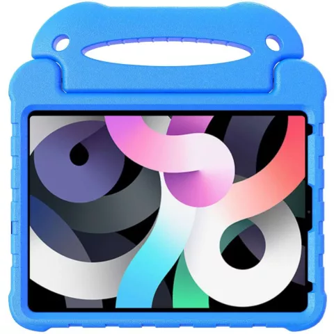 Just in Case Kids Case Stand Housse EVA compatible avec iPad Air 4 10.9 2020 &amp; iPad Air 5 2022 - bleu