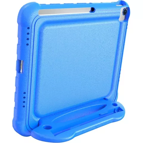 Just in Case Kids Case Stand Housse EVA compatible avec iPad Air 4 10.9 2020 &amp; iPad Air 5 2022 - bleu