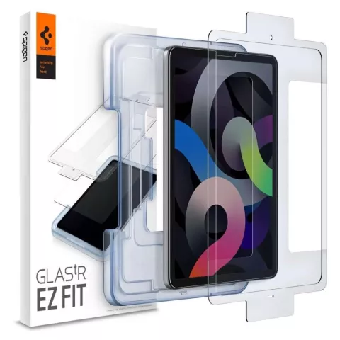 Spigen Glass + Frame protecteur d&#039;&eacute;cran compatible avec iPad Air 4 10.9 2020 &amp; iPad Air 5 2022 &amp; iPad Pro 11 2018 2020 2021
