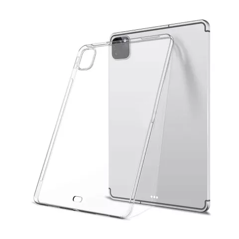 Just in Case Housse en TPU souple compatible avec iPad Pro 11 (2018 2020 2021 2022) - transparente