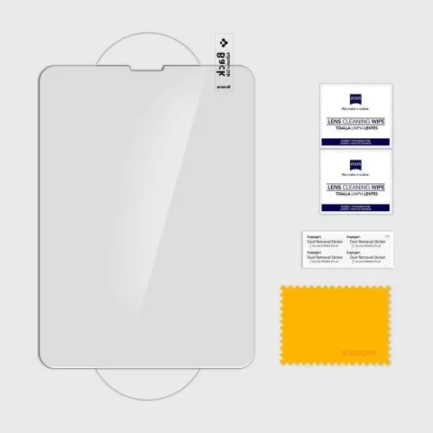 Protection d&#039;&eacute;cran Spigen Glas tR Slim compatible avec iPad Pro 11 (2018 2020 2021 2022) - transparent