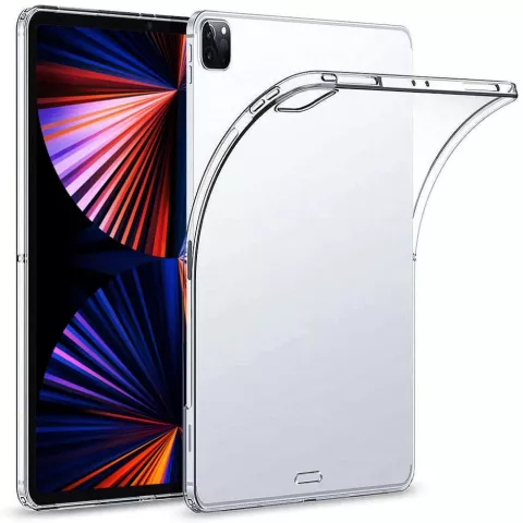 Just in Case Soft TPU Cover compatible avec iPad Pro 12.9 (2020) - transparente