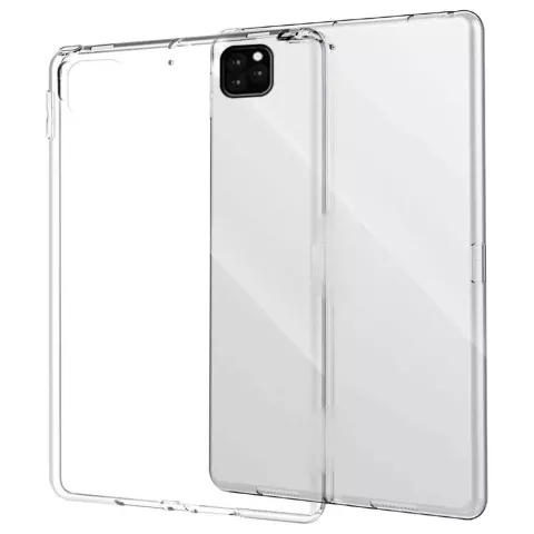 Just in Case Housse en TPU souple pour iPad Pro 12.9 (2020) - Transparente