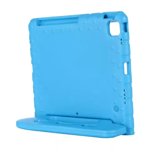 Just in Case Kids Case Stand EVA Cover pour iPad Pro 12.9 (2018 2020 2021 2022) - Bleu