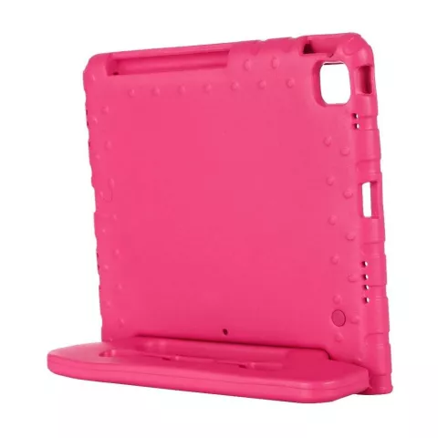 Just in Case Kids Case Stand Housse EVA compatible avec iPad Pro 12.9 (2018 2020 2021 2022) - rose