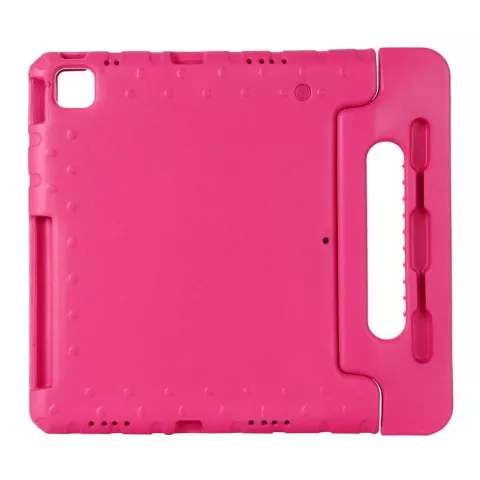 Just in Case Kids Case Stand Housse EVA compatible avec iPad Pro 12.9 (2018 2020 2021 2022) - rose