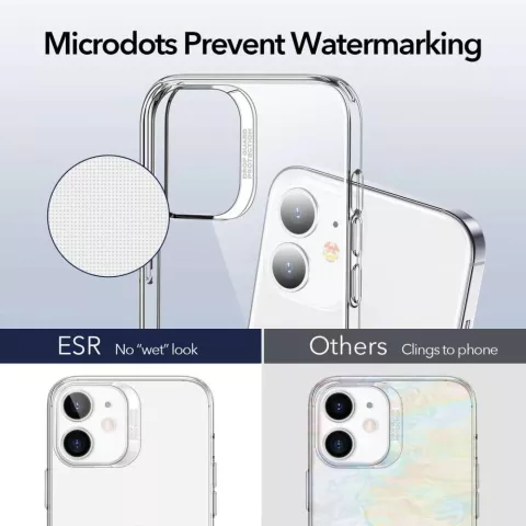 Coque ESR Air Shield Boost en TPU pour iPhone 12 mini - transparente