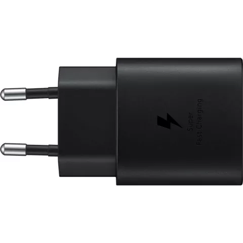 Samsung USB-C Fast Charger Chargeur Rapide Chargeur 25W sans c&acirc;ble - Noir