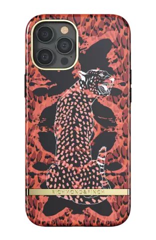 &Eacute;tui Cheetah Solid Cheetah Amber de Richmond &amp; Finch pour iPhone 12 Pro Max - Orange