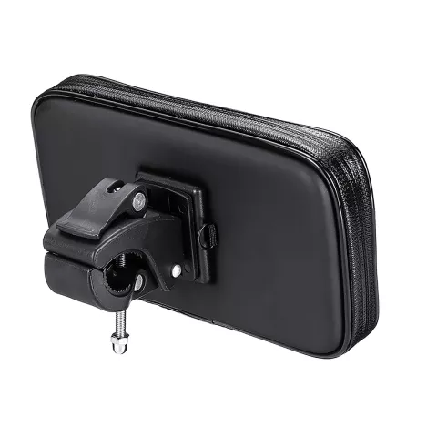Xqisit Support De T&eacute;l&eacute;phone Support De V&eacute;lo Guidon De V&eacute;lo Couverture De Smartphone Standard 6,5 Pouces - Noir