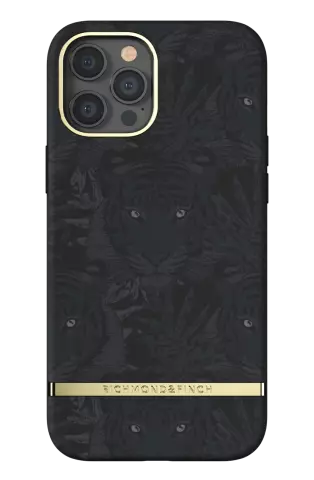 &Eacute;tui robuste Tigres Black Tiger de Richmond &amp; Finch pour iPhone 12 Pro Max - noir
