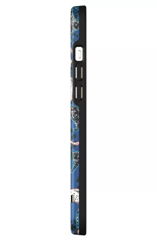 &Eacute;tui &agrave; l&eacute;opard solide Richmond &amp; Finch Blue Leopard pour iPhone 12 Pro Max - Bleu
