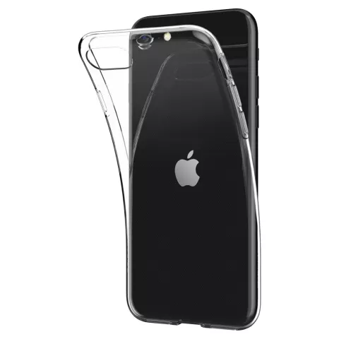 Coque Spigen Crystal Flex TPU pour iPhone 7, iPhone 8 et iPhone SE 2020 SE 2022 - transparente