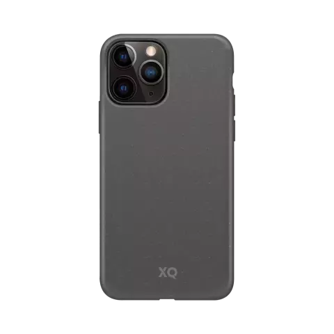 Coque Biod&eacute;gradable Xqisit Eco Flex Anti Bac pour iPhone 13 Pro - Grise