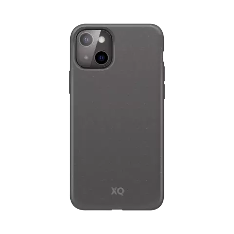 Coque Biod&eacute;gradable Xqisit Eco Flex Anti Bac pour iPhone 13 - Grise