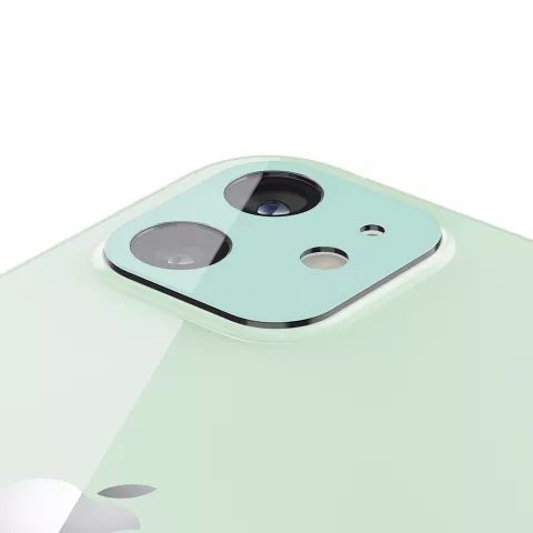Prot&egrave;ge-objectif Spigen Glas tR Optik Lens (2 Pack) pour iPhone 12 - vert