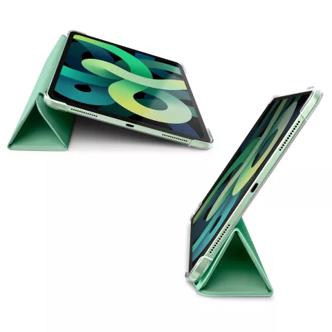 Laut Huex avec porte-crayon PU et &eacute;tui pour iPad Air 4 10.9 2020 &amp; iPad Air 5 2022 - Vert