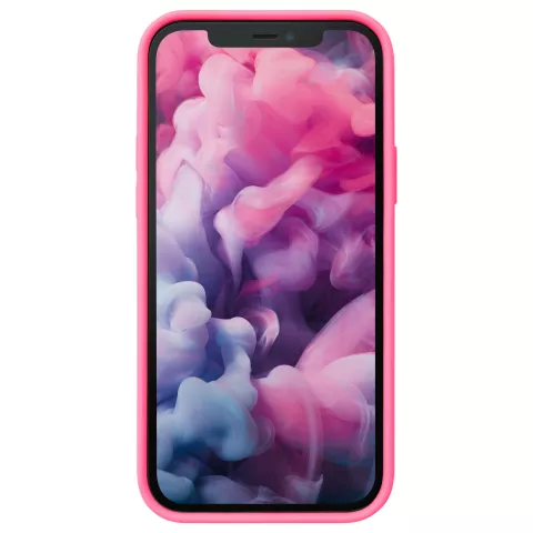 Coque Laut Huex Tie Dye pour iPhone 12 et iPhone 12 Pro - rose