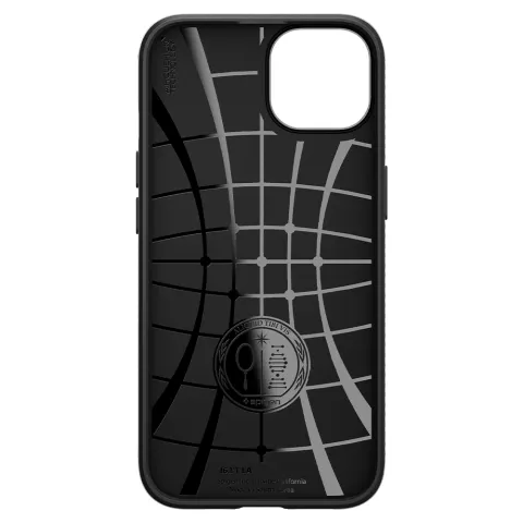 Spigen Liquid Air TPU avec coussin d&#039;air compatible avec iPhone 13 - noir