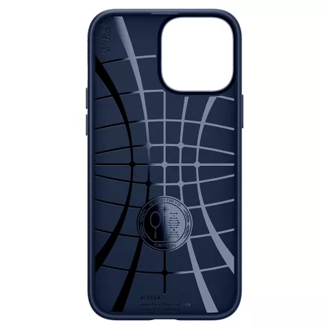 Coque Spigen Liquid Air TPU Air Cushion compatible avec iPhone 13 Pro - bleu